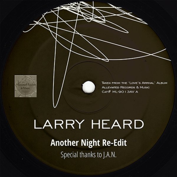 画像1: LARRY HEARD - ANOTHER NIGHT RE-EDIT 【12"INCH】 名作アルバム『LOVE'S ARRIVAL』からの12インチ・カットとして当時片面プレスでリリースされていたあの"ANOTHER NIGHT"のKDJ EDITもついに再発！ (1)
