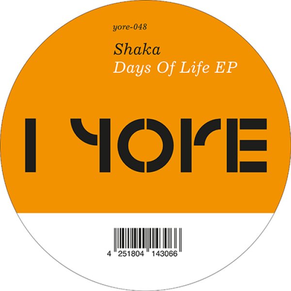 画像1: SHAKA - DAYS OF LIFE 【12"INCH】 スイスの古参、KURT SPICHIGERことSHAKAがANDY VAZのレーベルに参戦！ピアノやトランペット等によるメロウでカラフルなメロディーやスキャット用いながらジャジーでドリーミーなハウス！ (1)