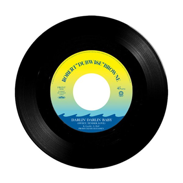 画像1: ROBERT "DUBWISE" BROWNE - DARLIN' DARLIN' BABY (SWEET, TENDER, LOVE) / DUB GUITAR 【7"INCH】 O'JAYS名曲"DARLIN' DARLIN' BABY"をダンサブルな現代版フィリー・ソウルにカヴァー！インスト・ディスコレゲエ！！ (1)