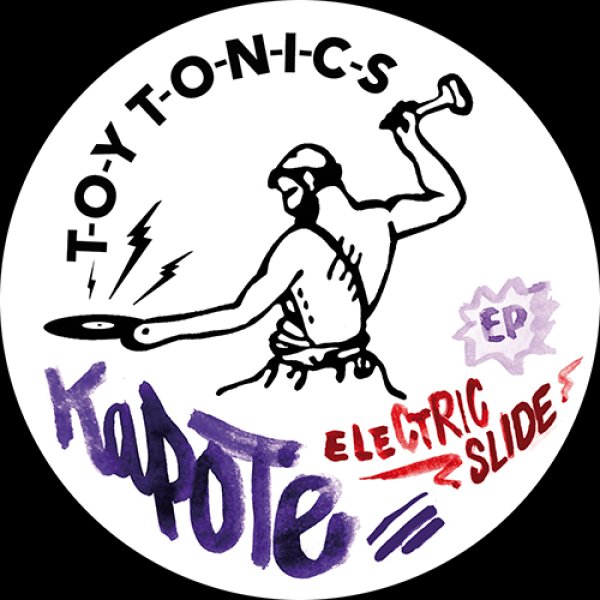 画像1: KAPOTE - ELECTRIC SLIDE EP 【12"INCH】 イタロ・ディスコにインスパイアを受けているシンセ・ブギーや、アフロビートを思わせるグルーヴに声ネタを配しオーガニックビルドアップする陽性ディスコハウスなど安定的なクオリティを誇り好調な内容！ (1)