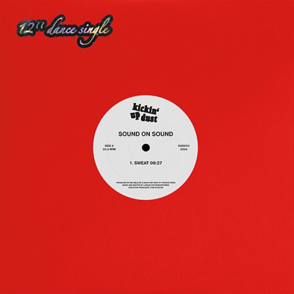 画像1: SOUND ON SOUND - SWEAT / PARTICULES 【12"INCH】 SHANとMR. MELLOWなる人物による新ユニット！ 80'S NY産エレクトリック・ブギーを思わせるトラックなどVINYL ONLYのディスコ・ハウス！ (1)