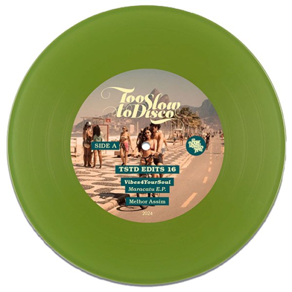 画像1: VIBES4YOURSOUL - TSTD EDITS 16 – MARACATU E.P. 【7"INCH】 限定400枚プレス！ 限定リエディット・シリーズの第16弾！ トロピカルでポップなブラジリアン・ブギーとAORをセンス良く捌いていった、間違いなしの仕上がりです！ (1)