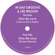 画像1: IN DAT GROOVE & LEE WILSON - GIVE MY LOVE 【7"INCH】 デジタル形式のみでリリースされていたトラックがSAUCY LADYのレーベルから初アナログ化！古典的なR&Bやディスコ、そしてハウスが融合する極上ディスコサウンドと、グッドなソウルフル・ハウスDJ SPEN REWORKを収録！ (1)