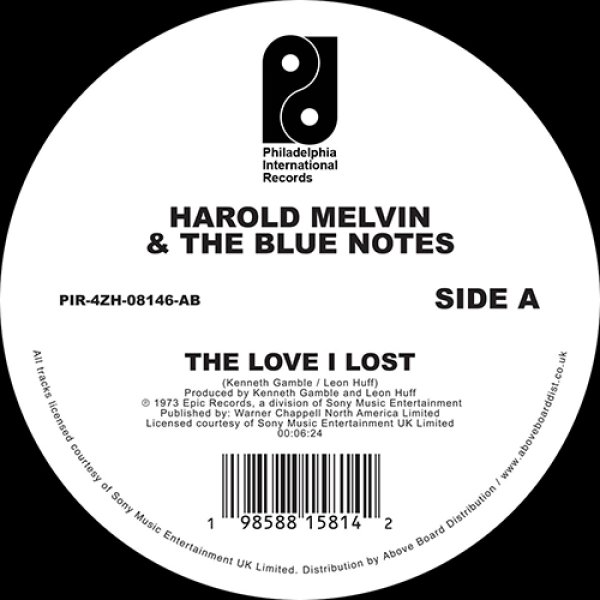 画像1: HAROLD MELVIN & THE BLUE NOTES - THE LOVE I LOST / WAKE UP EVERYBODY 【12"INCH】 ハロルド・メルヴィン&ザ・ブルー・ノーツ が残した不朽のフィラデルフィア・ソウル古典が12インチで再発！ (1)