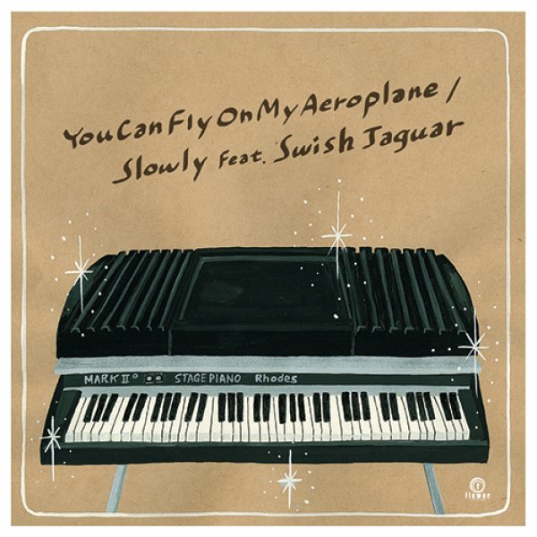 画像1: SLOWLY FEAT. SWISH JAGUAR - YOU CAN FLY ON MY AEROPLANE 【7"INCH】 MORNING SUNRISE”のカバーで一気にシーンに躍り出たSWISH JAGUARとのコラボレーションでオハイオ産メロウ・ソウルの秘宝、WEE/ YOU CAN FLY ON MY AEROPLANEのラバーズカバー！ (1)