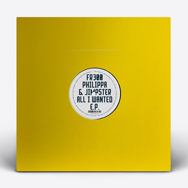 画像1: PHILIPPA & JIMPSTER - ALL I WANTED EP 【12"INCH】 JIMPSTERとベルリンの気鋭がディスコ/ファンクの要素を含んだ有機的なハウスを展開！高揚感溢れる一枚！ (1)