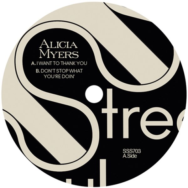 ALICIA MYERS - I WANT TO THANK YOU / DON'T STOP WHAT YOU'RE