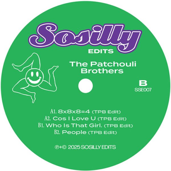 画像1: THE PATCHOULI BROTHERS - EP NUMBER SEVEN 【12"INCH】 「RAZOR-N-TAPE」などでお馴染みのカナダの人気エディット・デュオによる最新作！THELMA HOUSTONやSISTER SLEDGEの"AS"カヴァーなど！ (1)