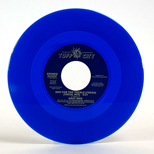 DAVY DMX - ONE FOR THE TREBLE (FRESH) (BLUE VINYL / 2VER)【限定7