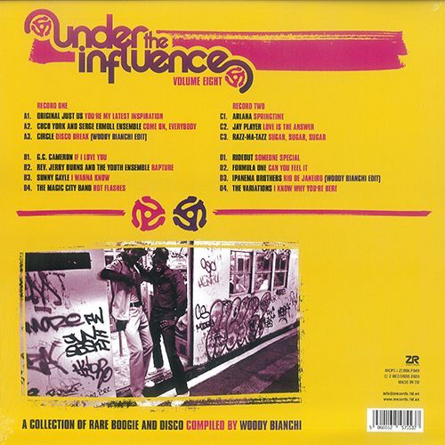 V.A. (WOODY BIANCHI) - UNDER THE INFLUENCE VOL.8【2枚組LP】