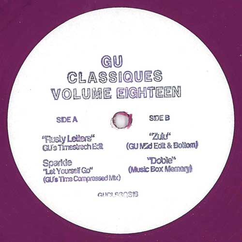 GLENN UNDERGROUND - GU CLASSIQUES VOL. 18【12