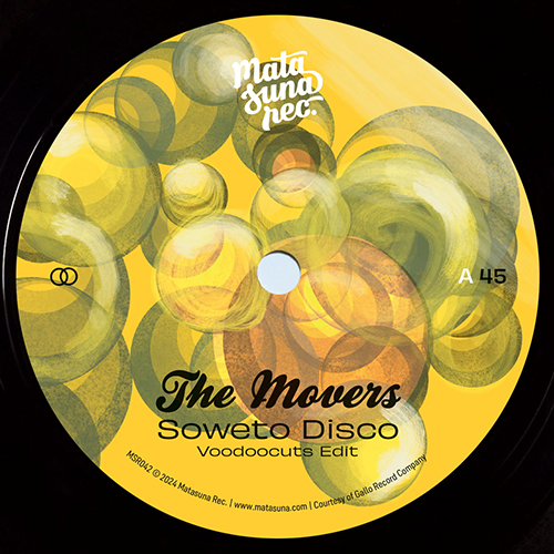 THE MOVERS - SOWETO DISCO / SHANANA (VOODOOCUTS EDITS)【7