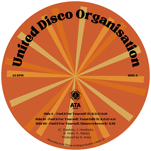 UNITED DISCO ORGANISATION & K.O.G. - FEEL IT FOR YOURSELF【12